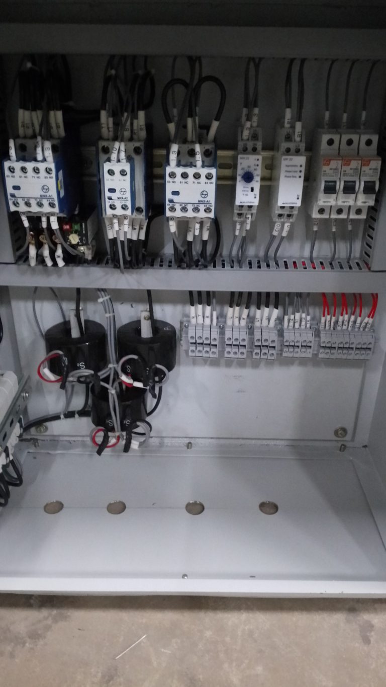 15 Hp star delta panel