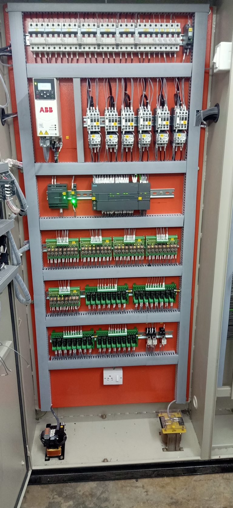 Vfd + plc panel